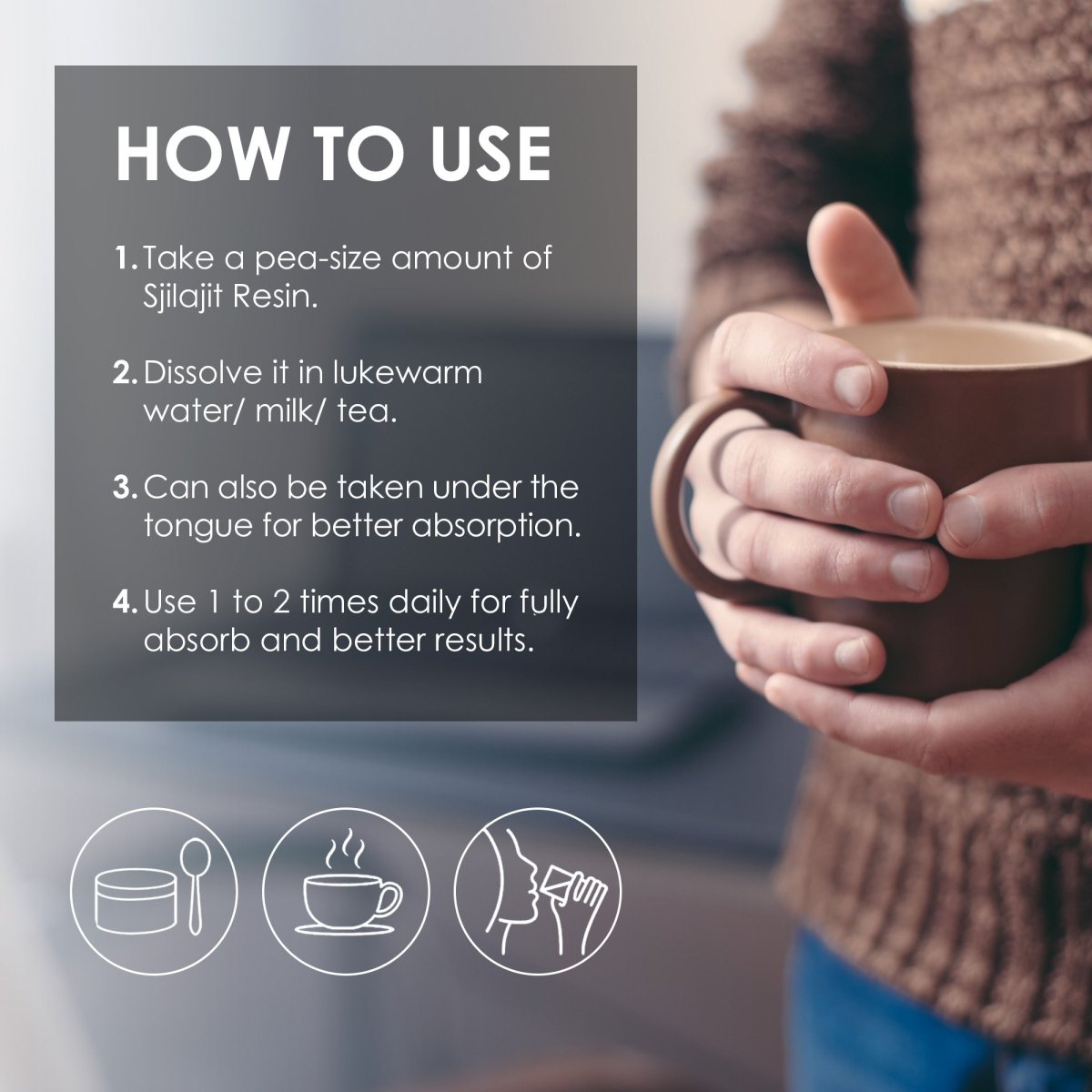 HARMONIFY Pure Himalayan Shilajit Resin with Fulvic Acid & 80+ Trace Minerals Complex, 1 Oz - HARMONIFY - HARMONIFY Pure Himalayan Shilajit Resin with Fulvic Acid & 80+ Trace Minerals Complex, 1 Oz - HARMONIFY - Supplement - 