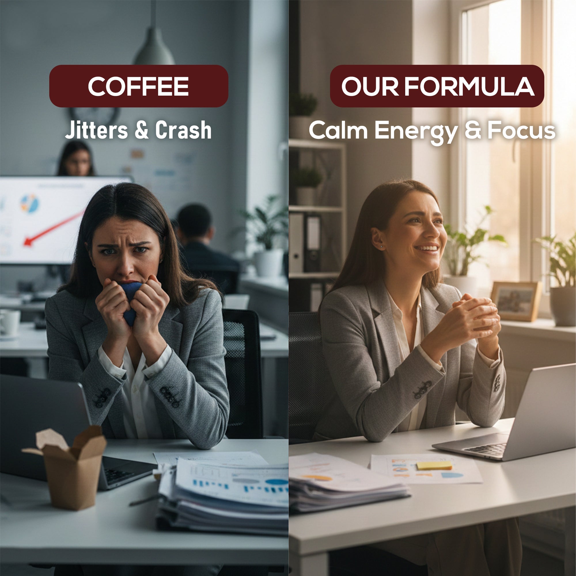 HARMONIFY Brain Support Supplement | Memory, Focus & Mental Clarity Formula | Vitamins, Minerals & Herbal Nootropic Blend | Non-GMO, Gluten-Free | 60 Vegan Capsules