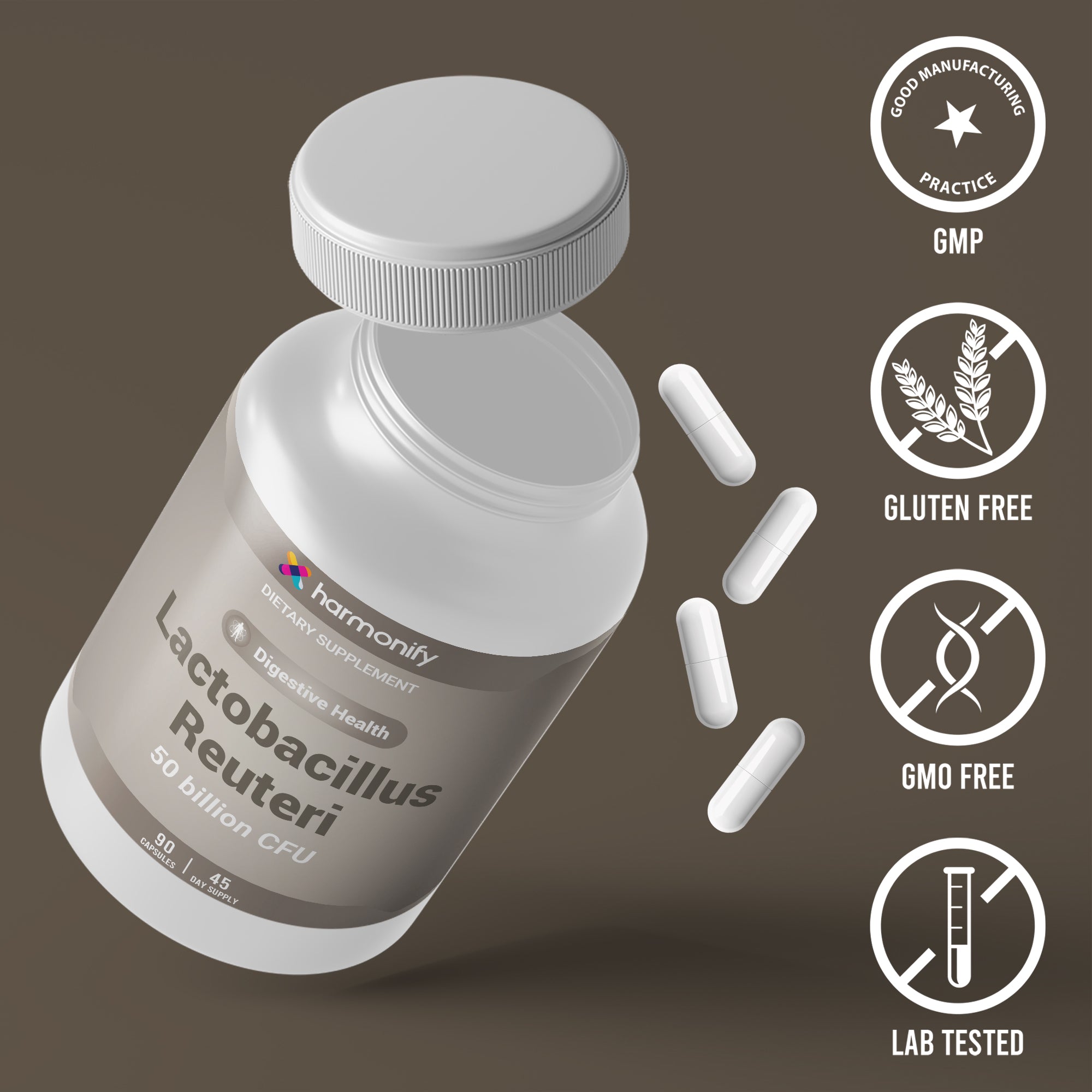Harmonify Lactobacillus Reuteri 90 Capsules