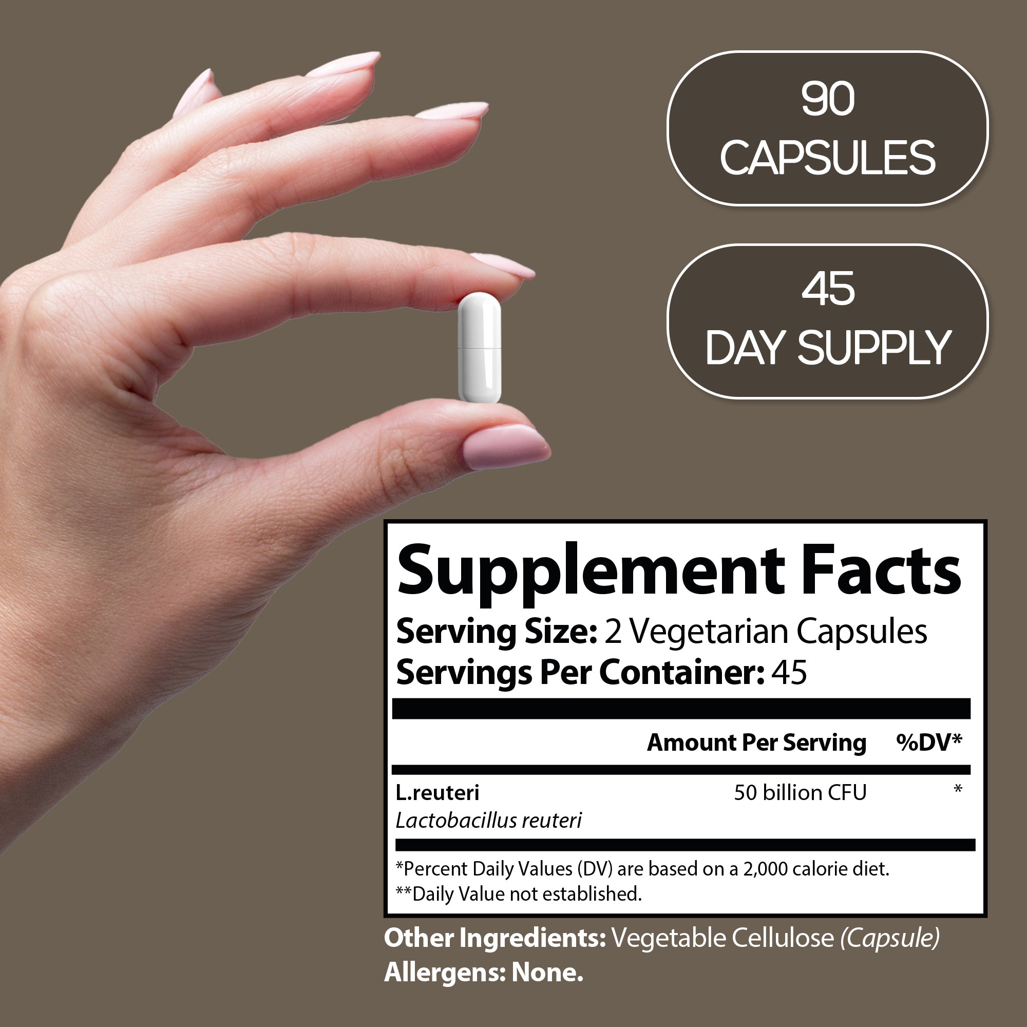 Harmonify Lactobacillus Reuteri 90 Capsules