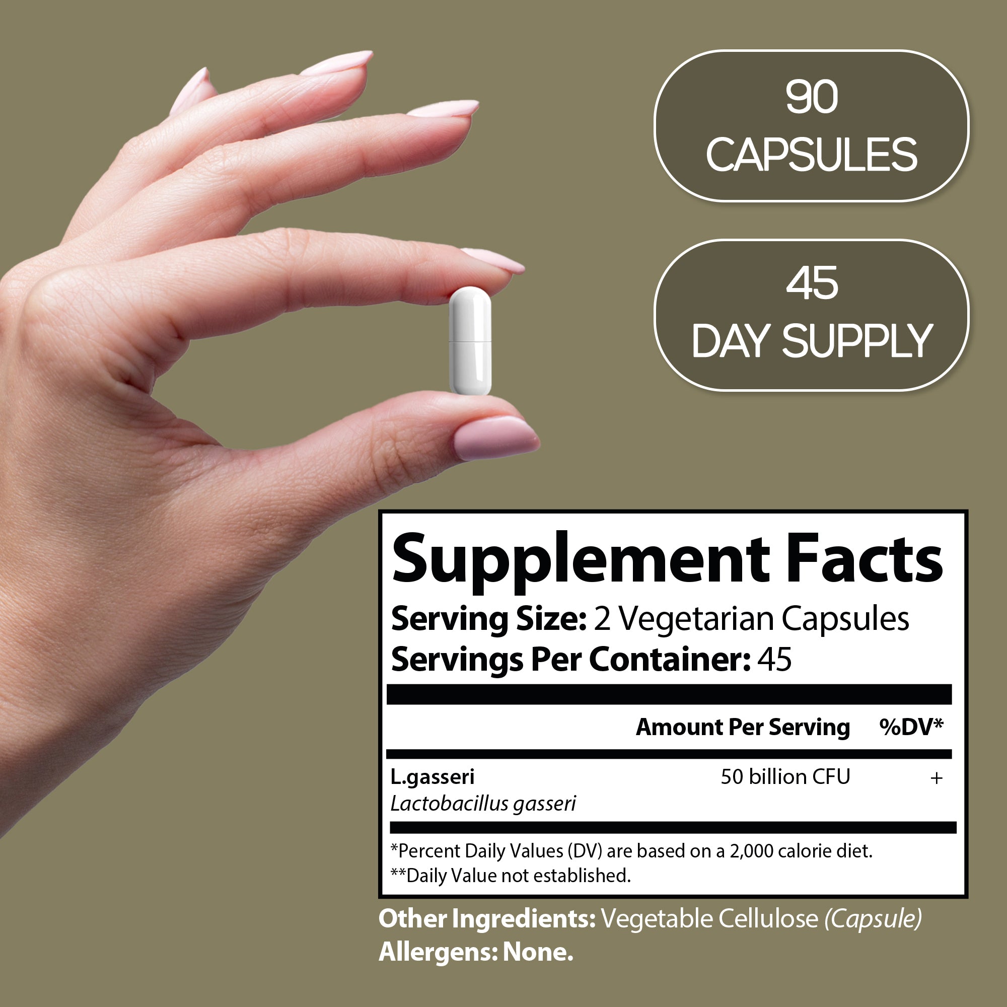 Harmonify Lactobacillus Gasseri 90 Capsules
