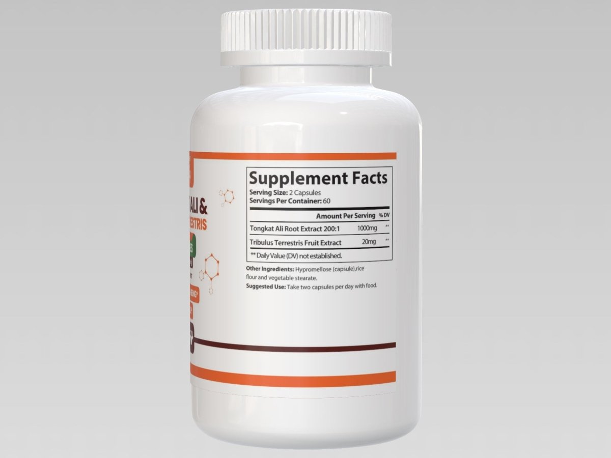 HARMONIFY Tongkat Ali for Men, Tribulus Terrestris Fruit Extract 120 Capsules, 1000 mg - HARMONIFY - HARMONIFY Tongkat Ali for Men, Tribulus Terrestris Fruit Extract 120 Capsules, 1000 mg - HARMONIFY - HARMONIFY Tongkat Ali for Men, Tribulus Terrestris Fruit Extract 120 Capsules, 1000 mg - HARMONIFY - Supplement - 024 - HRF - TonkatAliSupplement - HARMONIFY - Supplement - 850056258661