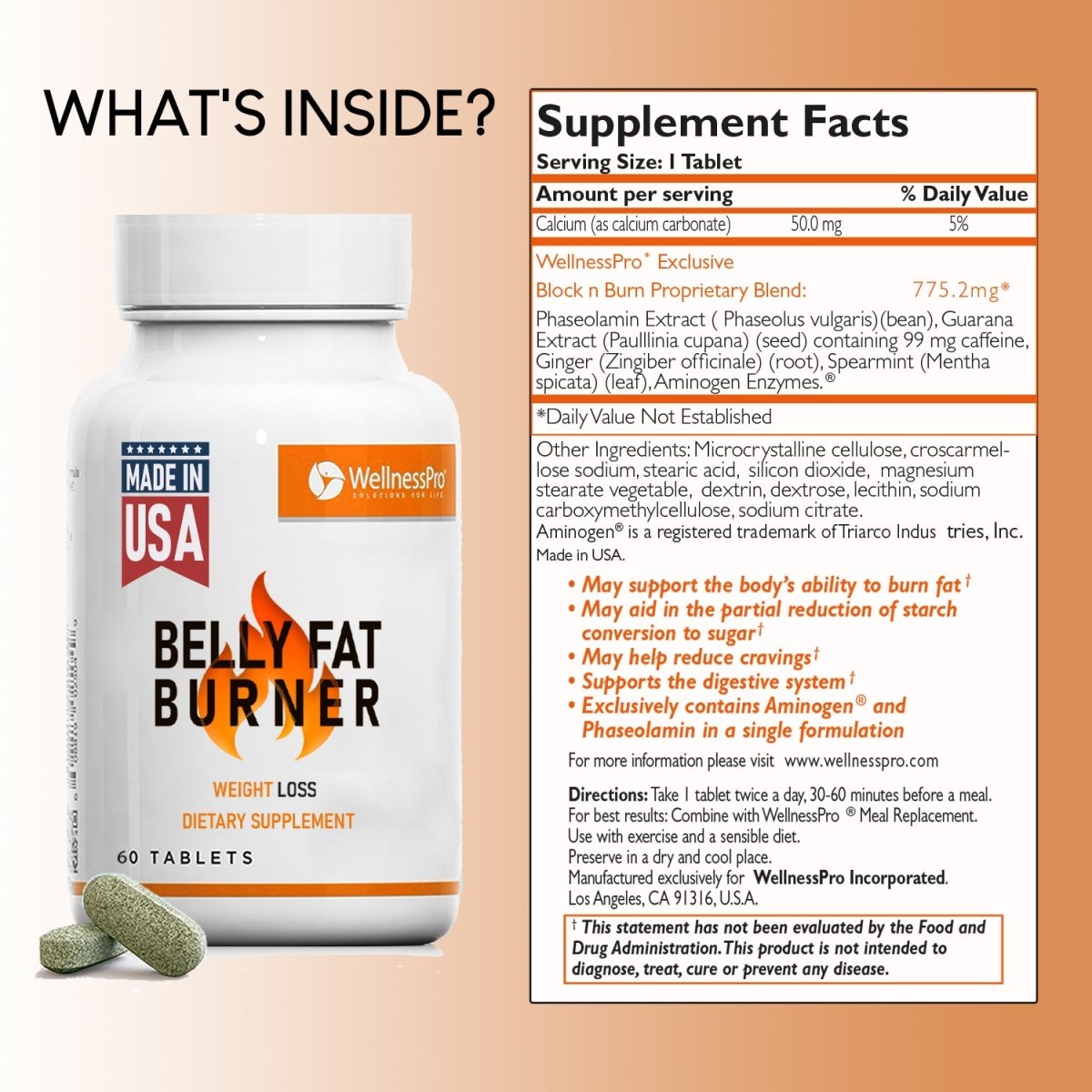 HARMONIFY Fat Burners For Women | Weight Loss Pills for Women and Men Belly Fat, 775 mg - HARMONIFY - HARMONIFY Fat Burners For Women | Weight Loss Pills for Women and Men Belly Fat, 775 mg - HARMONIFY - Fat Burners For Women | Weight Loss Pills for Women and Men Belly Fat, Weight Loss Supplement, Energy Booster, Calcium, Ginger, Guarana, Spearmint, White Kidney Bean Extract, 60 Plant Based Tb, 775 mg - HARMONIFY - Fat Burners For Women | Weight Loss Pills for Women and Men Belly Fat, Weight Los