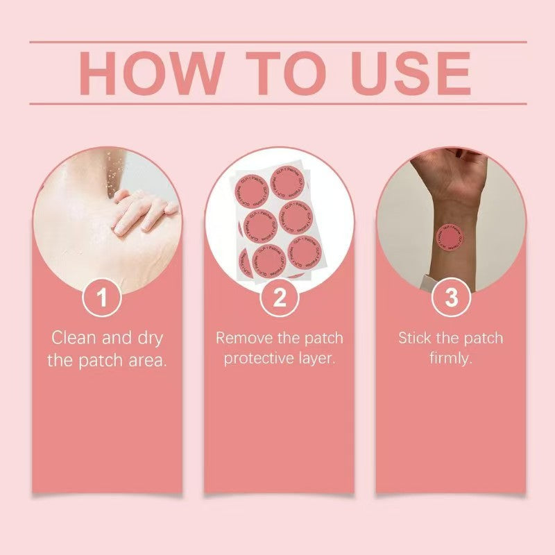 HARMONIFY GLP-1 Patches with L-Glutamine Berberine Chromium Pomegranate Cinnamon Ginger Root Artemisia Selengensis & Rose Flower Oil - 1 Pack 30 Patches - Leaf