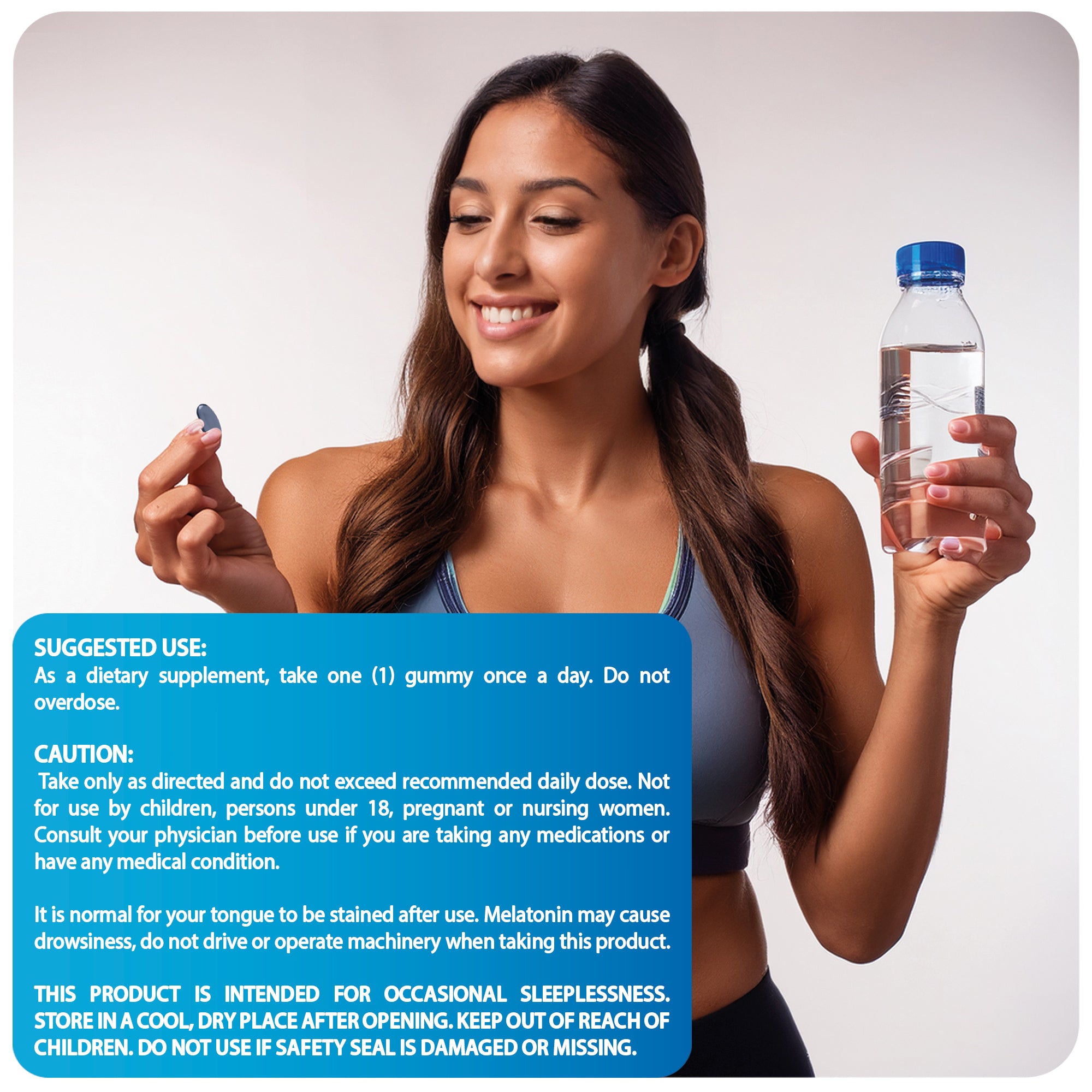 Methylene Blue Gummies 1000 mg – USP Grade  | Brain & Mitochondrial Support | 60 Days Supply