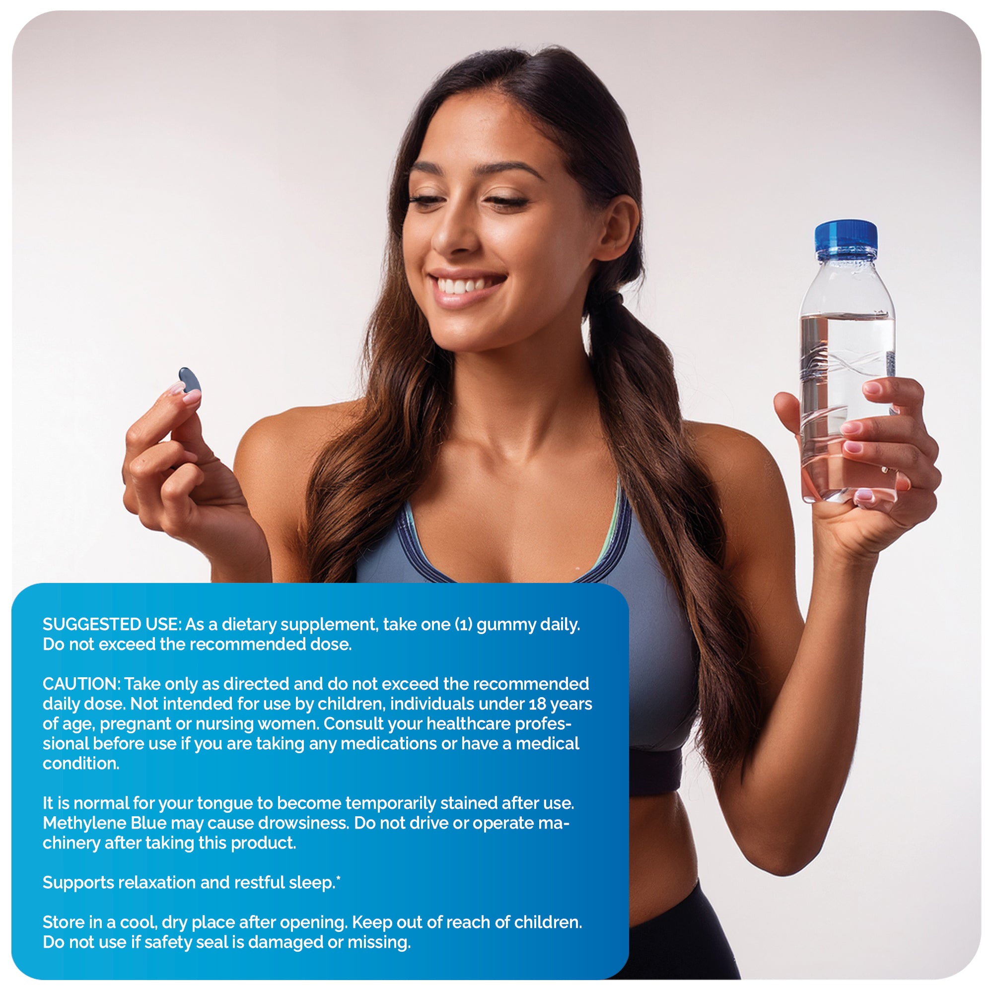 Methylene Blue Gummies 2500mg – High Purity Formula | 60 Gummies