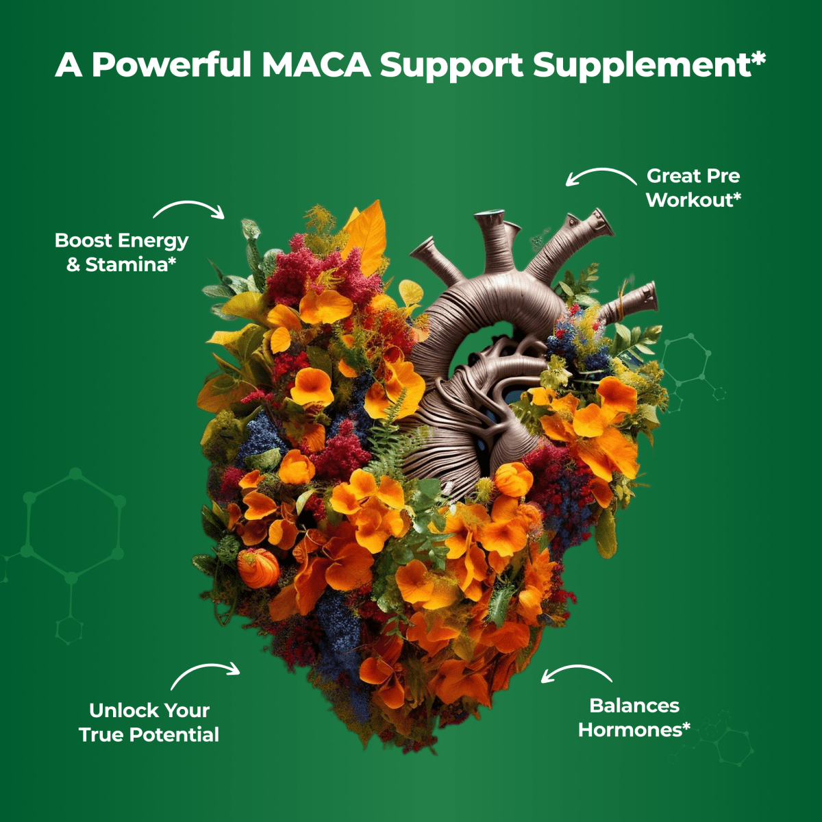 HARMONIFY MACA 17 in 1 Sexual Enhancement Supplement, Libido Booster for Women & Men, 1 Month, 1400 mg - HARMONIFY - HARMONIFY MACA 17 in 1 Sexual Enhancement Supplement, Libido Booster for Women & Men, 1 Month, 1400 mg - HARMONIFY - Supplement - 850056258753