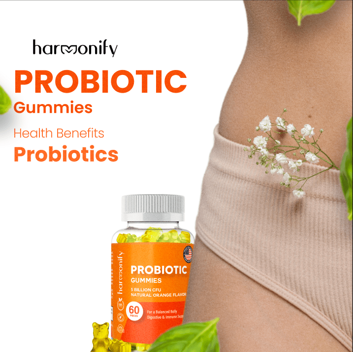 Probiotic Gummy 5 Billion CFU Natural Orange Flavor 1000 mg 60 Count - HARMONIFY - Probiotic Gummy 5 Billion CFU Natural Orange Flavor 1000 mg 60 Count - HARMONIFY - Probiotic Gummy 5 Billion CFU Natural Orange Flavor 1000 mg 60 Count - HARMONIFY - Probiotic Gummy 5 Billion CFU Natural Orange Flavor 1000 mg 60 Count - HARMONIFY - Supplement - HARMONIFY - Supplement - HARMONIFY - Supplement - 