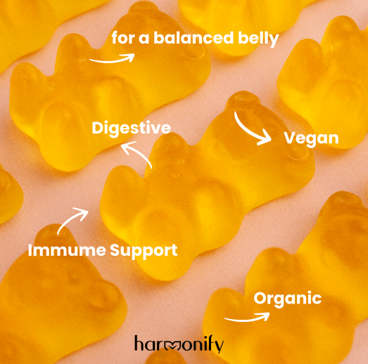 Probiotic Gummy 5 Billion CFU Natural Orange Flavor 1000 mg 60 Count - HARMONIFY - Probiotic Gummy 5 Billion CFU Natural Orange Flavor 1000 mg 60 Count - HARMONIFY - Probiotic Gummy 5 Billion CFU Natural Orange Flavor 1000 mg 60 Count - HARMONIFY - Probiotic Gummy 5 Billion CFU Natural Orange Flavor 1000 mg 60 Count - HARMONIFY - Supplement - HARMONIFY - Supplement - HARMONIFY - Supplement - 