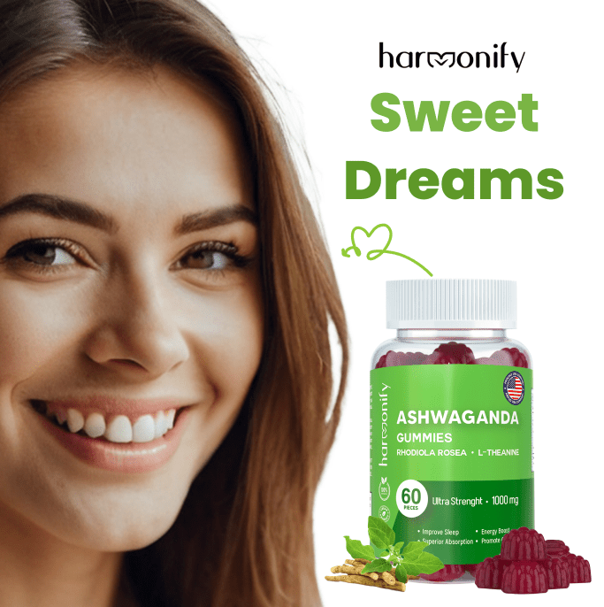 HARMONIFY Ashwagandha & KSM - 66 Gummies with Mixed Rosea and L Theanine, 1000 mg - HARMONIFY - HARMONIFY Ashwagandha & KSM - 66 Gummies with Mixed Rosea and L Theanine, 1000 mg - HARMONIFY - HARMONIFY Ashwagandha & KSM - 66 Gummies with Mixed Rosea and L Theanine, 1000 mg - HARMONIFY - Ashwagandha Gummy Mixed Rosea, Stress Management KSM - 66 with L Theanine, Vegan Plant Based, Non - GMO, Relax and Restore 1000 mg - HARMONIFY - Ashwagandha Gummy Mixed Rosea, Stress Management KSM - 66 with L Th